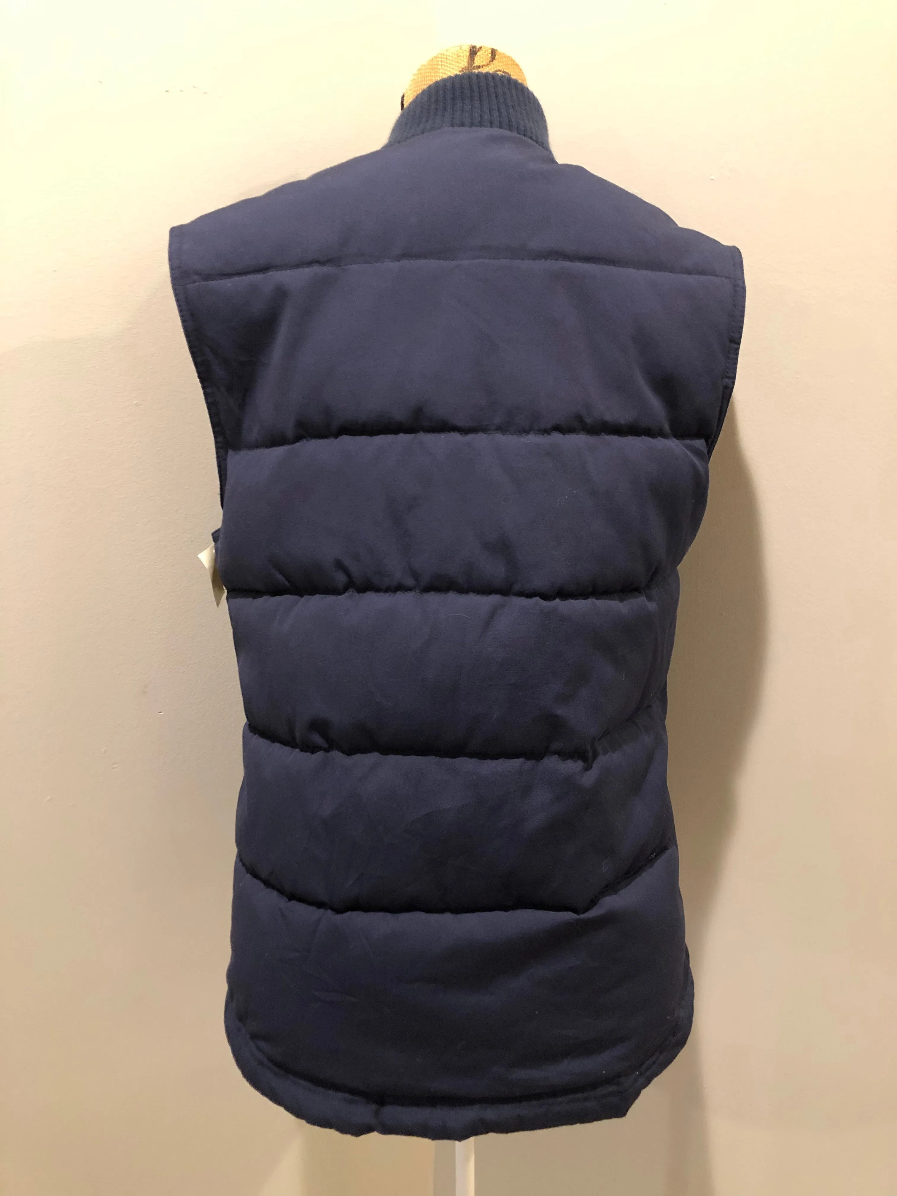 Merona Navy Blue Puffer Vest, SOLD