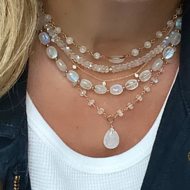 Moonstone Choker - Lana