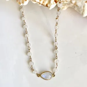 Moonstone Choker - Lana
