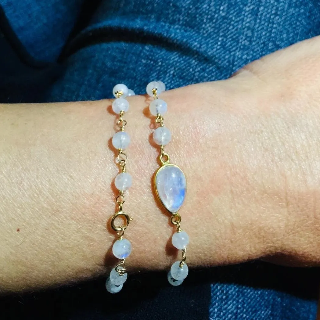 Moonstone Choker - Lana