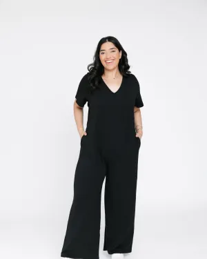 Morgan Romper | Midnight Black