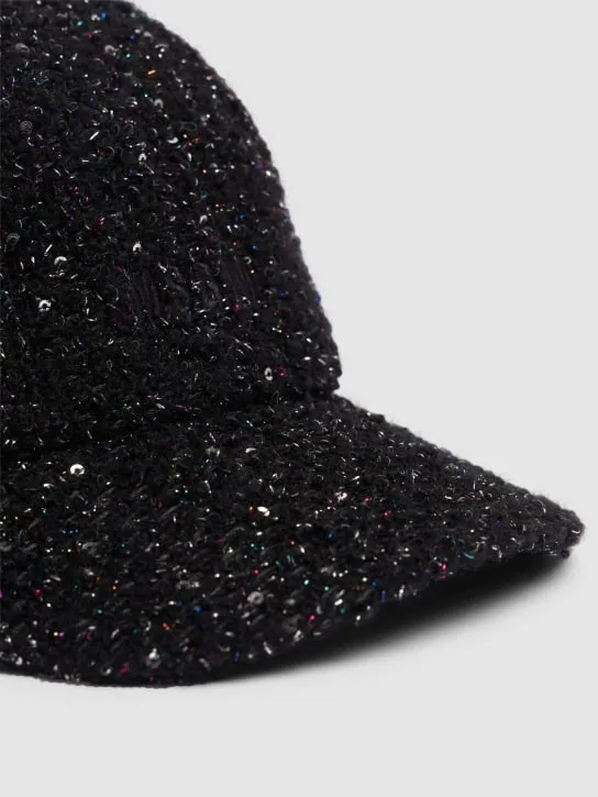 MSGM   Tweed baseball hat 
