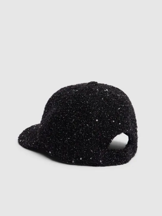MSGM   Tweed baseball hat 