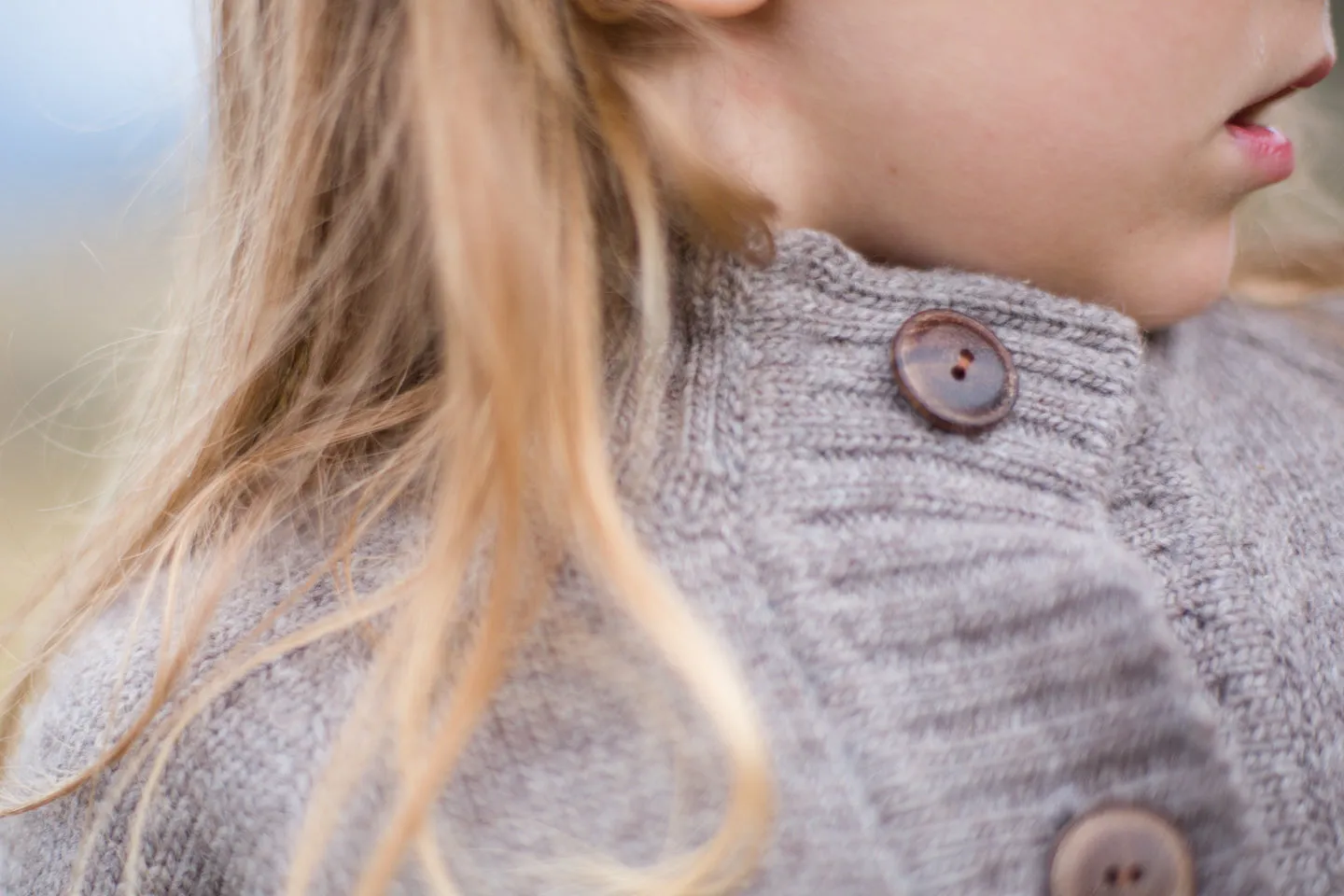 Narwhal Merino Wool Cardigan