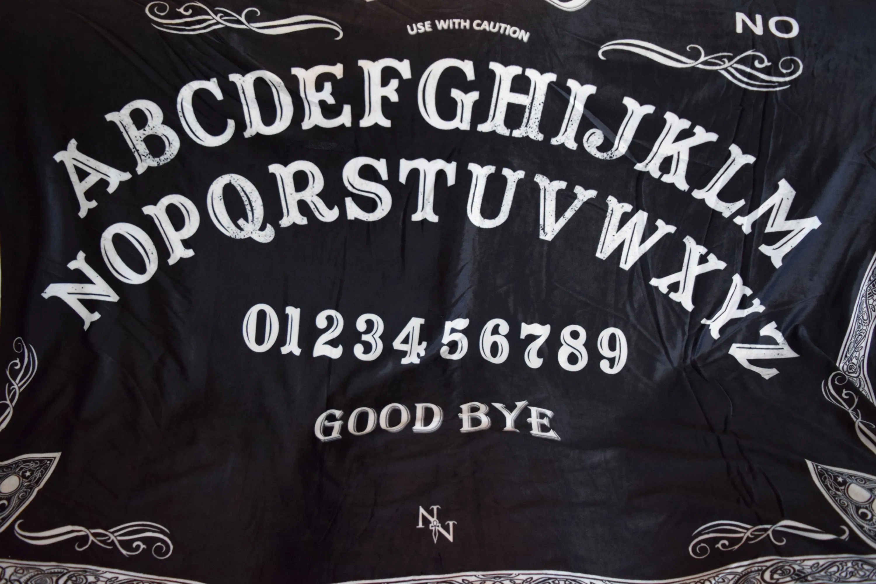 Nemesis Now Ouija Board Print Warm Blanket for Bed Couch Living Room All Season