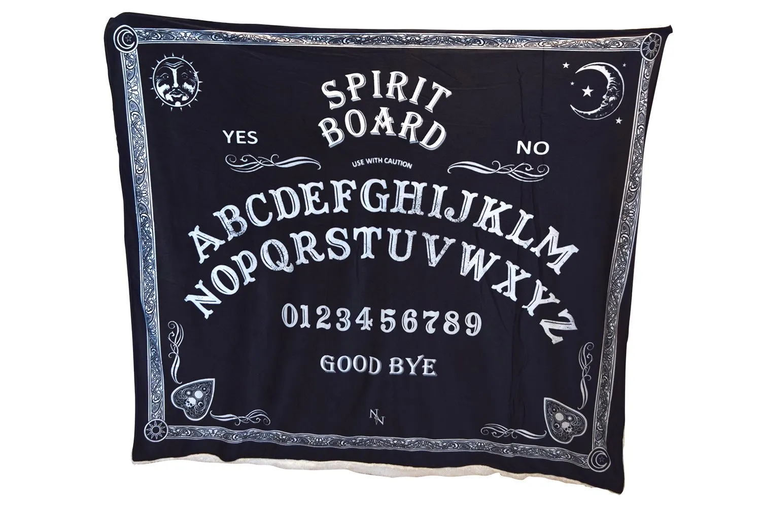 Nemesis Now Ouija Board Print Warm Blanket for Bed Couch Living Room All Season
