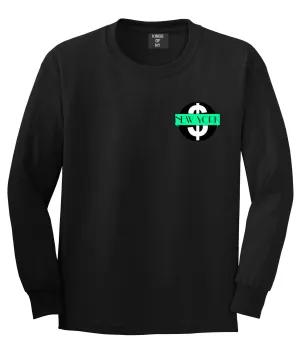 New York Mint Chest Logo Long Sleeve T-Shirt