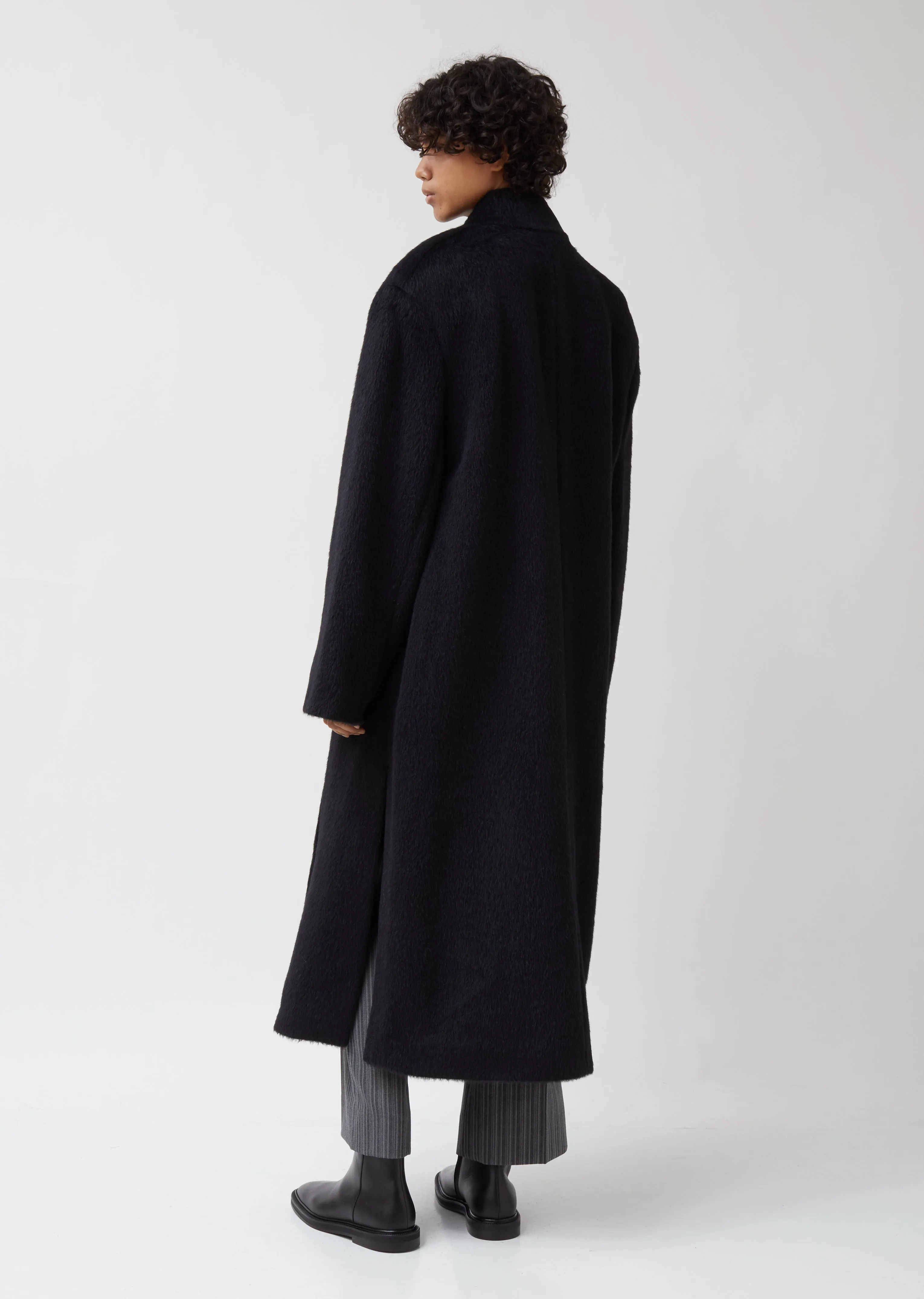 Octania Hairy Wool Coat