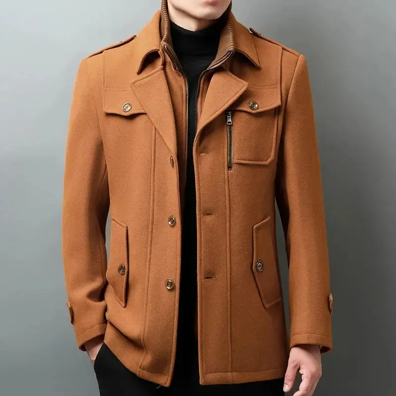 Old Money Two-Piece Winter Coat - Cross & Crown