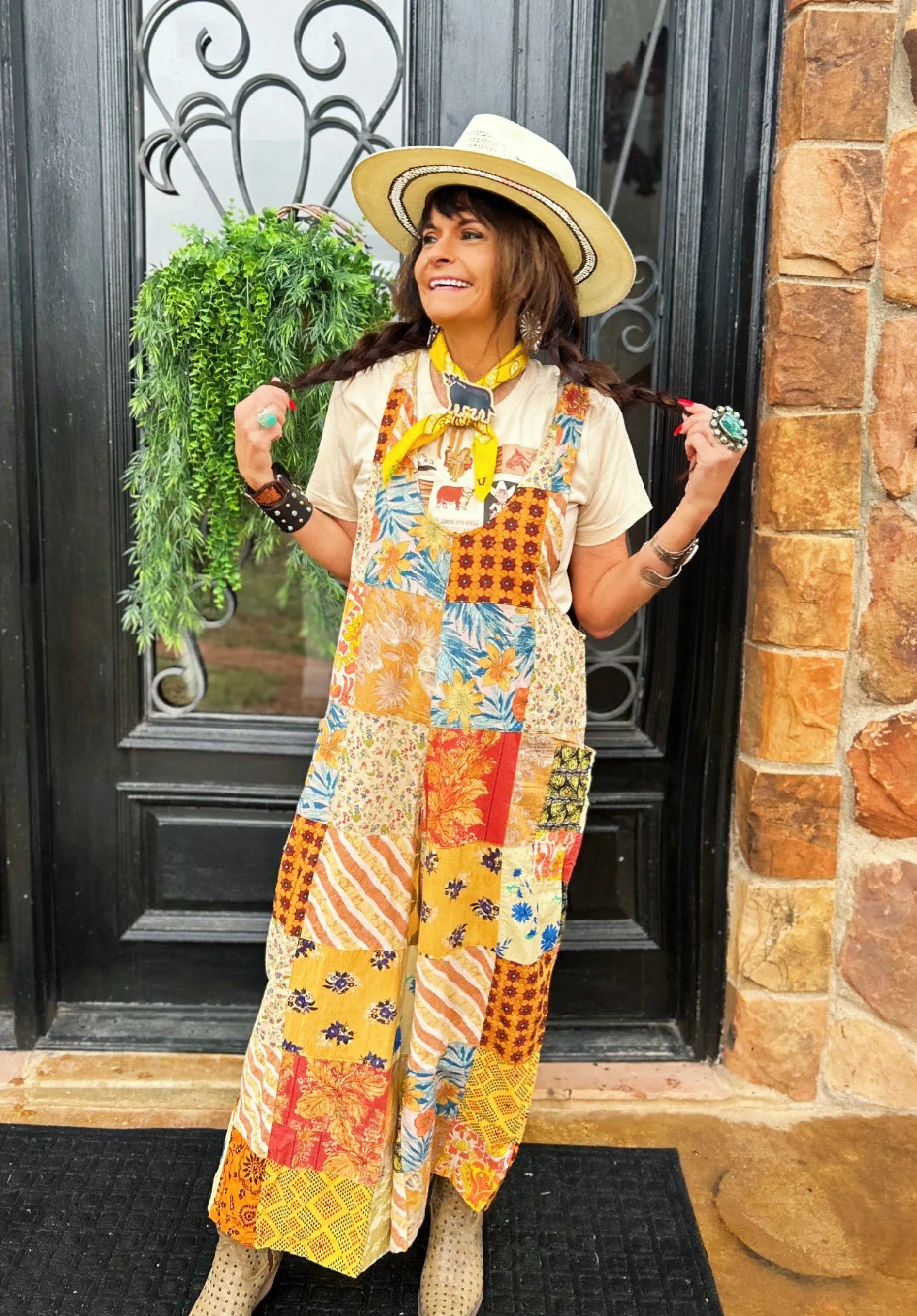 Patchwork Dreams Romper