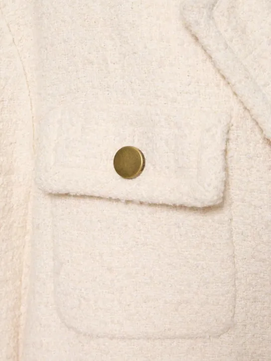 Philosophy Di Lorenzo Serafini   Single breasted bouclé jacket 