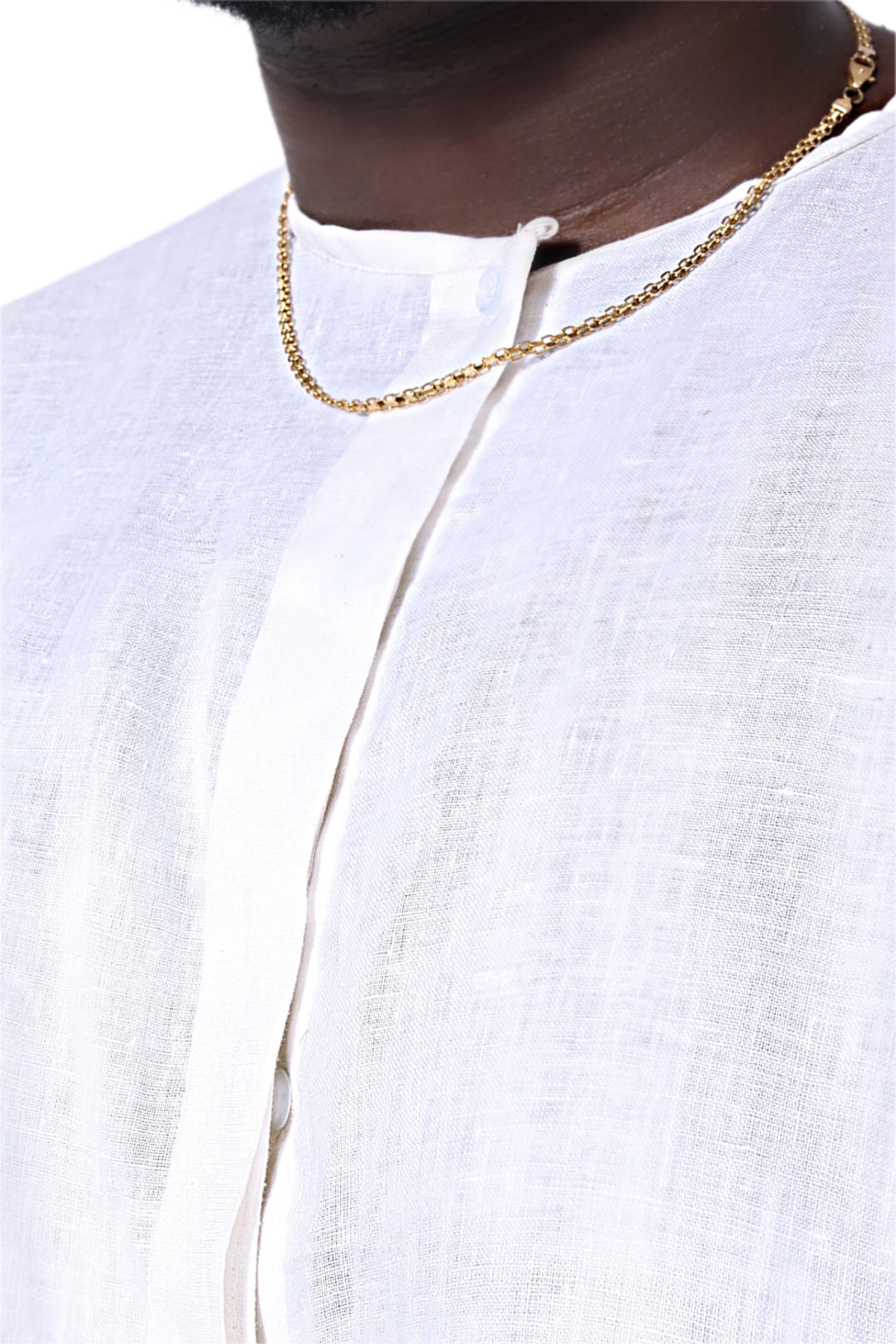 Pointe Linen-Gauze Tunic