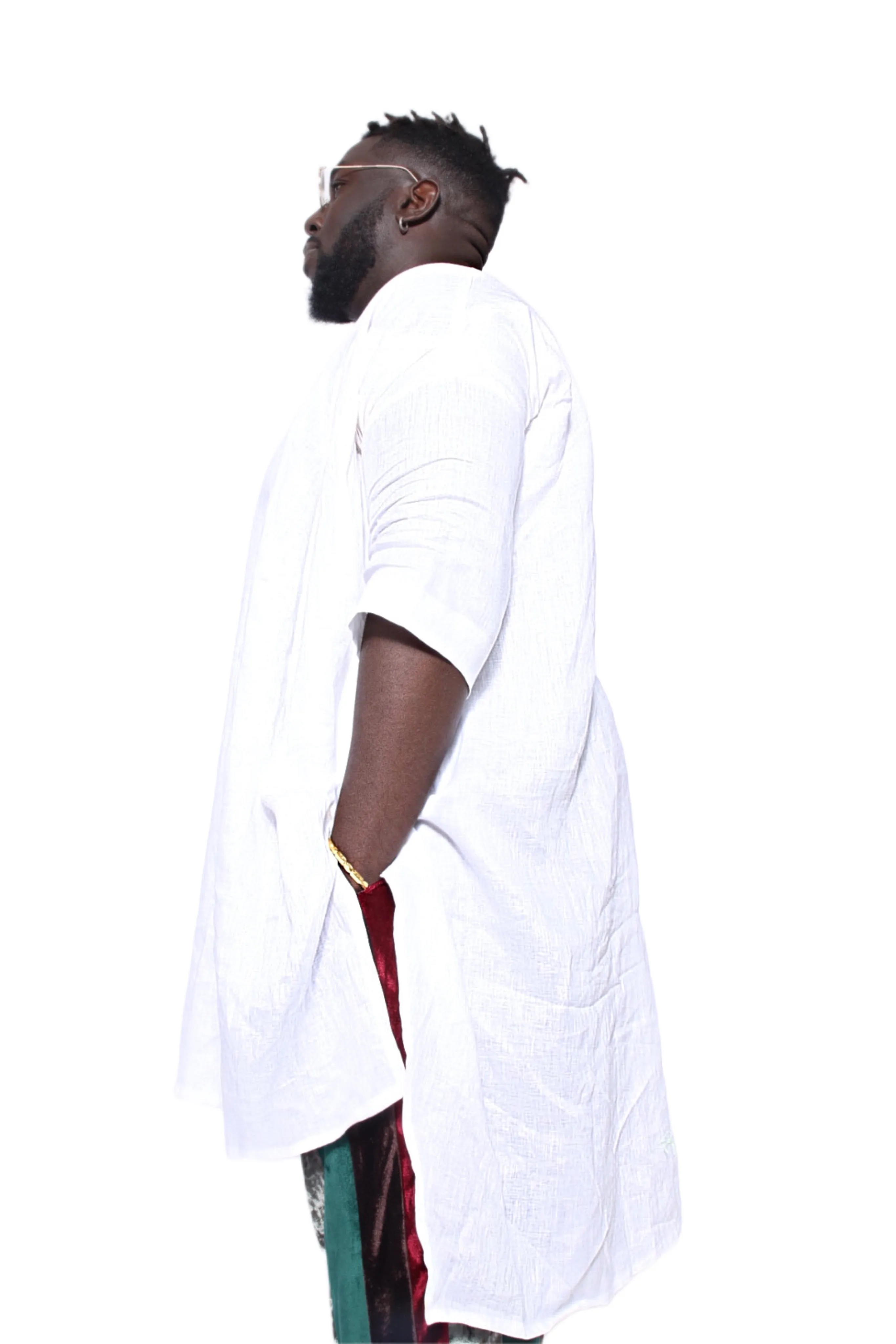 Pointe Linen-Gauze Tunic