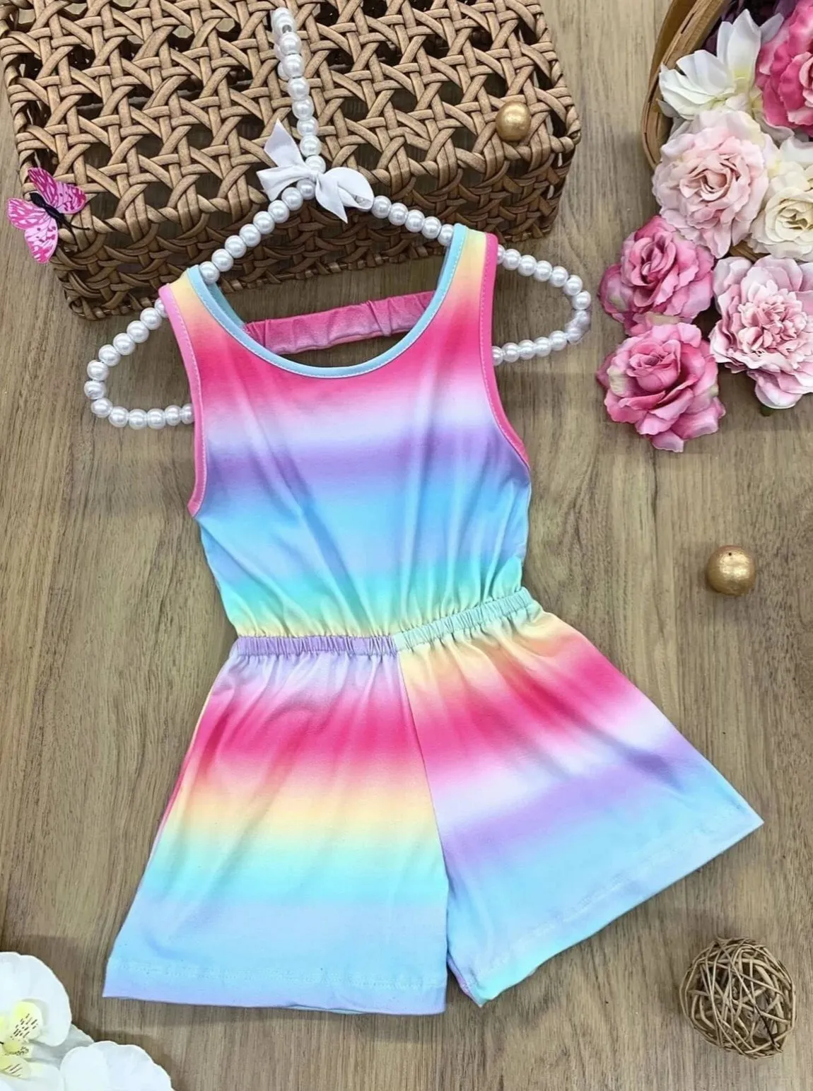 Rockin' Rainbow Romper