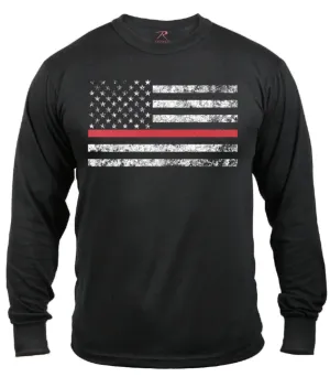 Rothco Thin Red Line Long Sleeve T-shirt