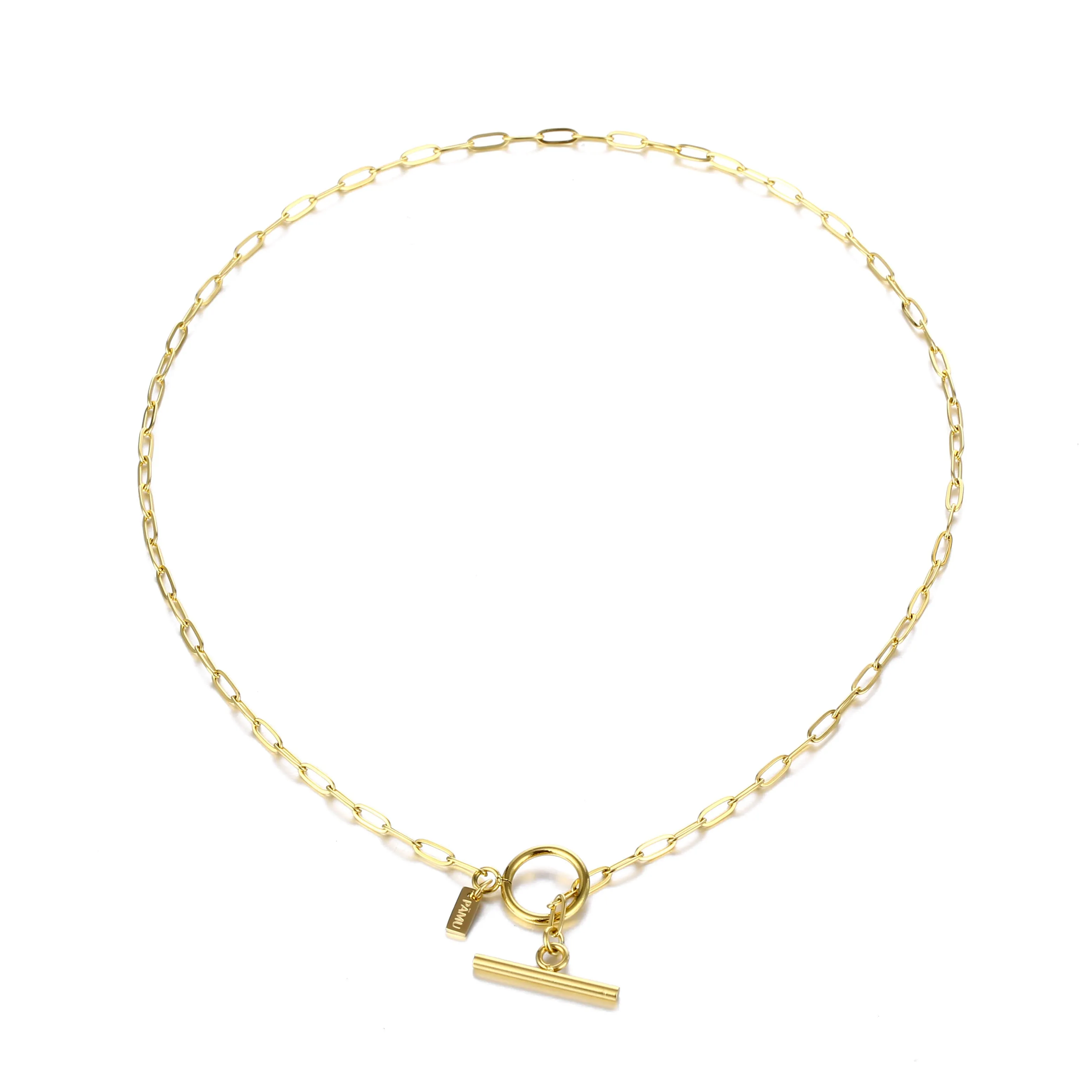 Sadie Necklace – Sleek Gold Chain for Layering