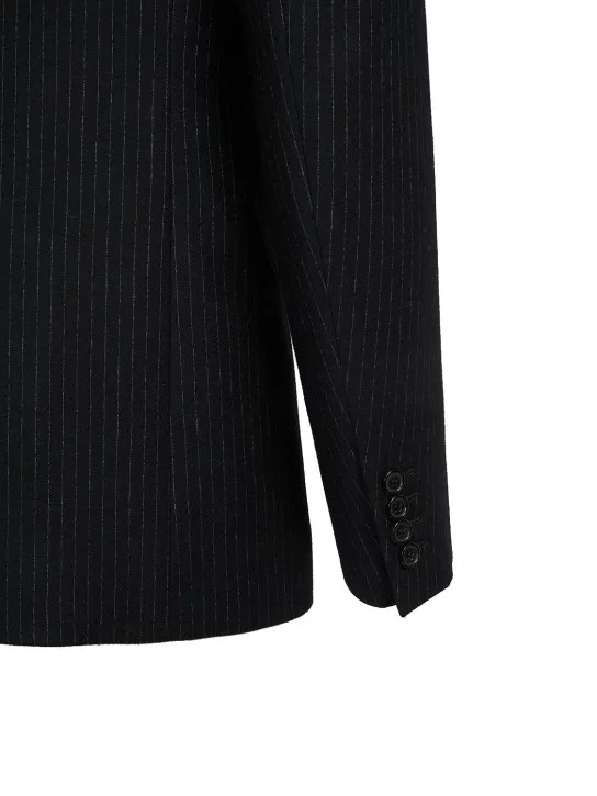 Saint Laurent   Double breast wool blend jacket 