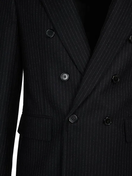 Saint Laurent   Double breast wool blend jacket 
