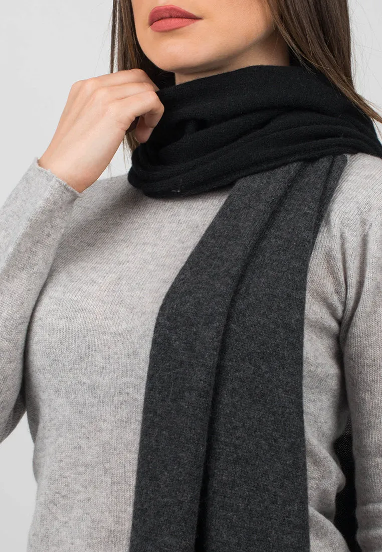 Sciarpa 3 colori 100% Cashmere