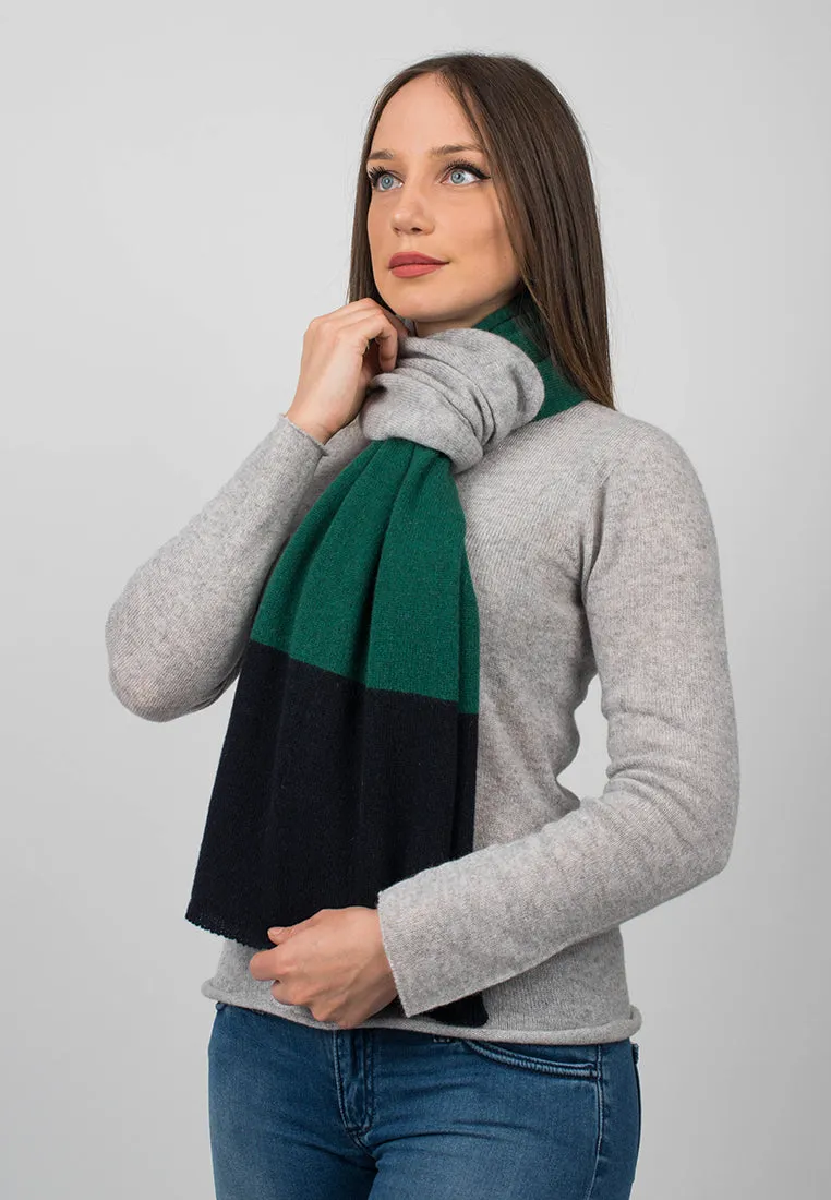 Sciarpa 3 colori 100% Cashmere