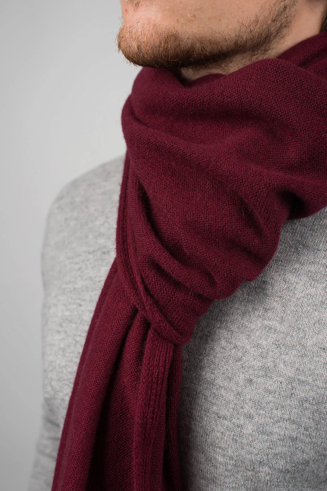 Sciarpa ampia 100% Cashmere