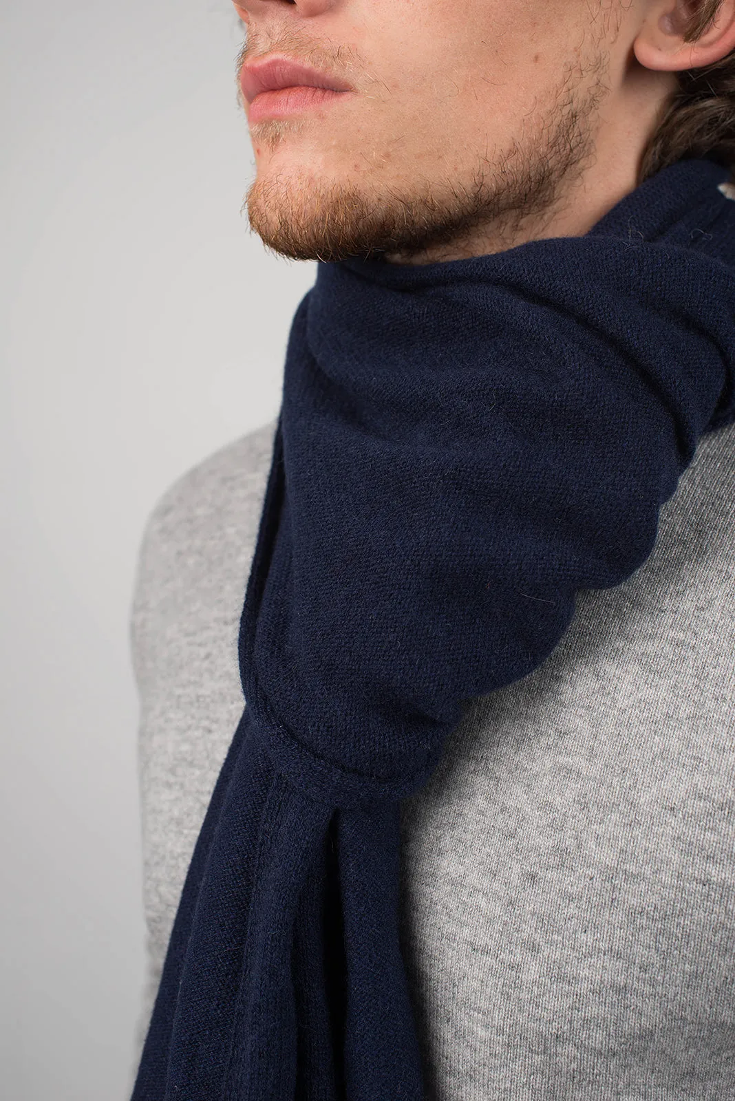 Sciarpa ampia 100% Cashmere