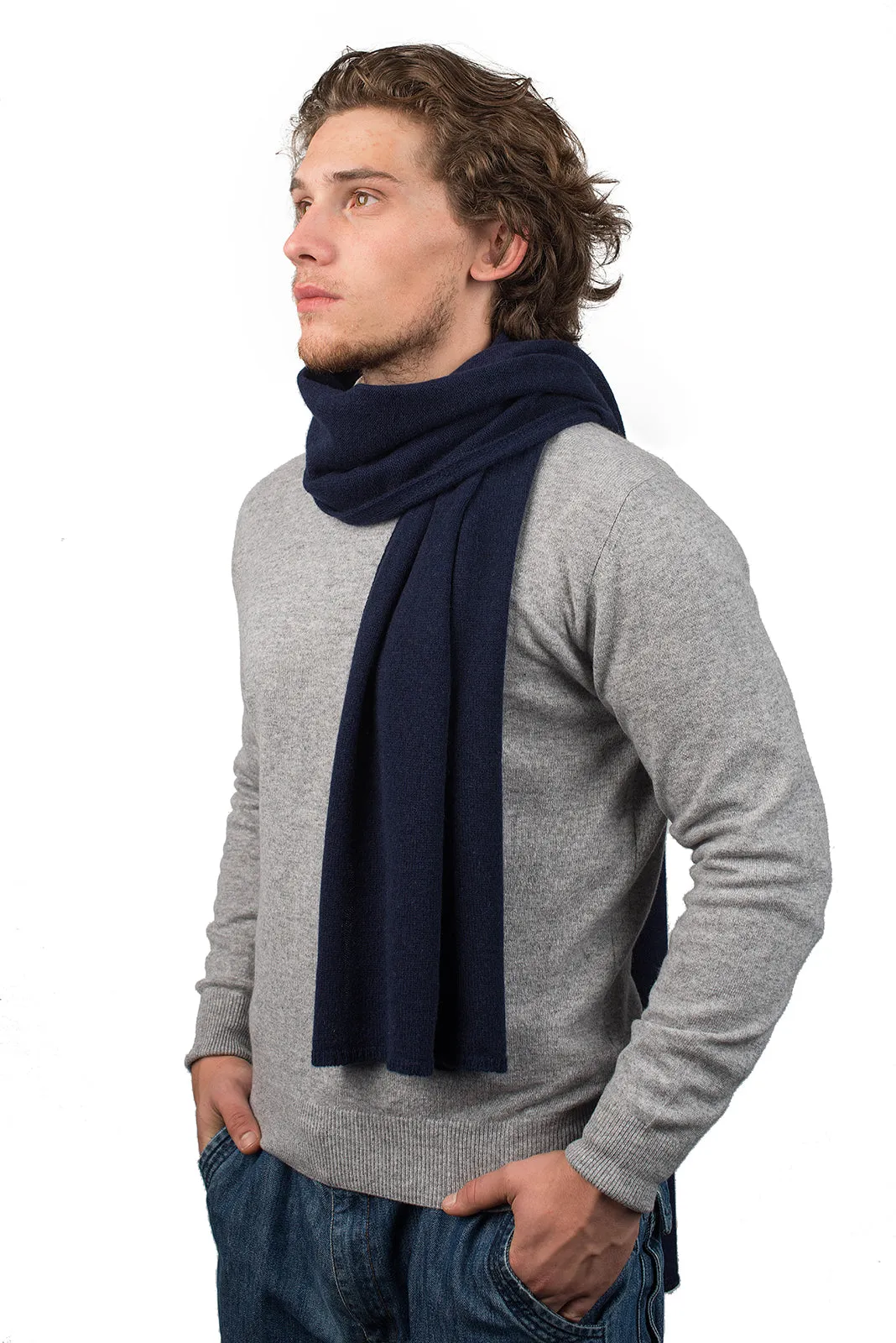 Sciarpa ampia 100% Cashmere