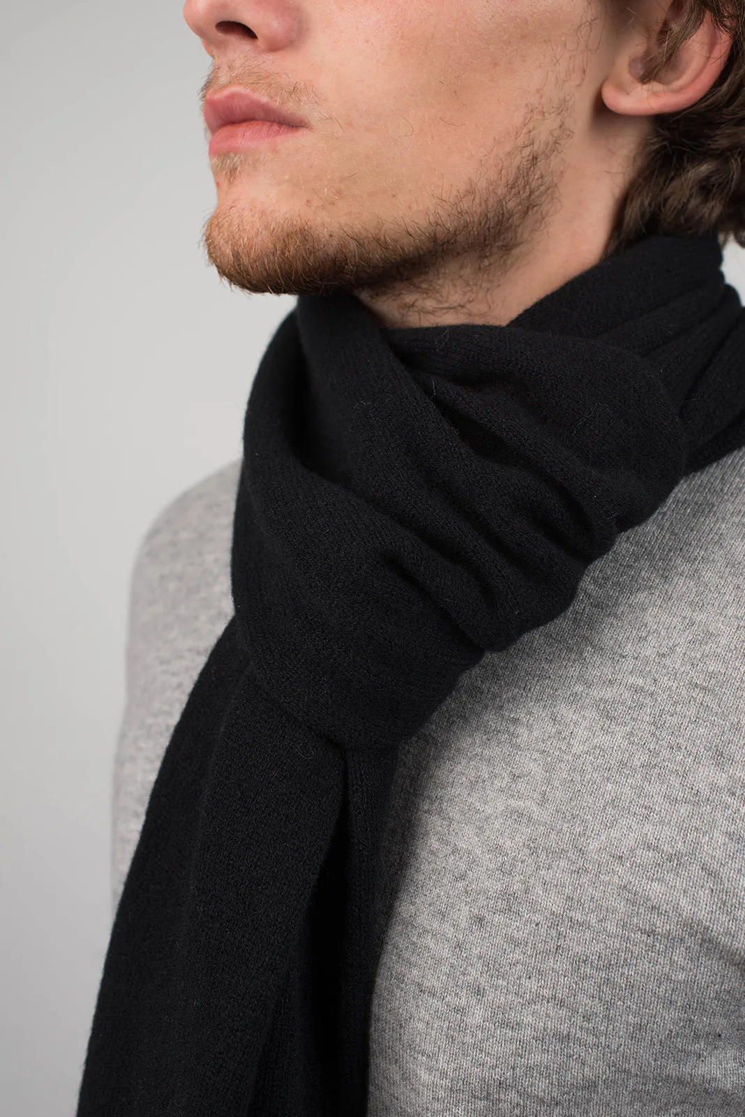 Sciarpa ampia 100% Cashmere