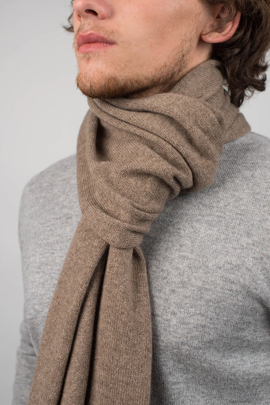 Sciarpa ampia 100% Cashmere