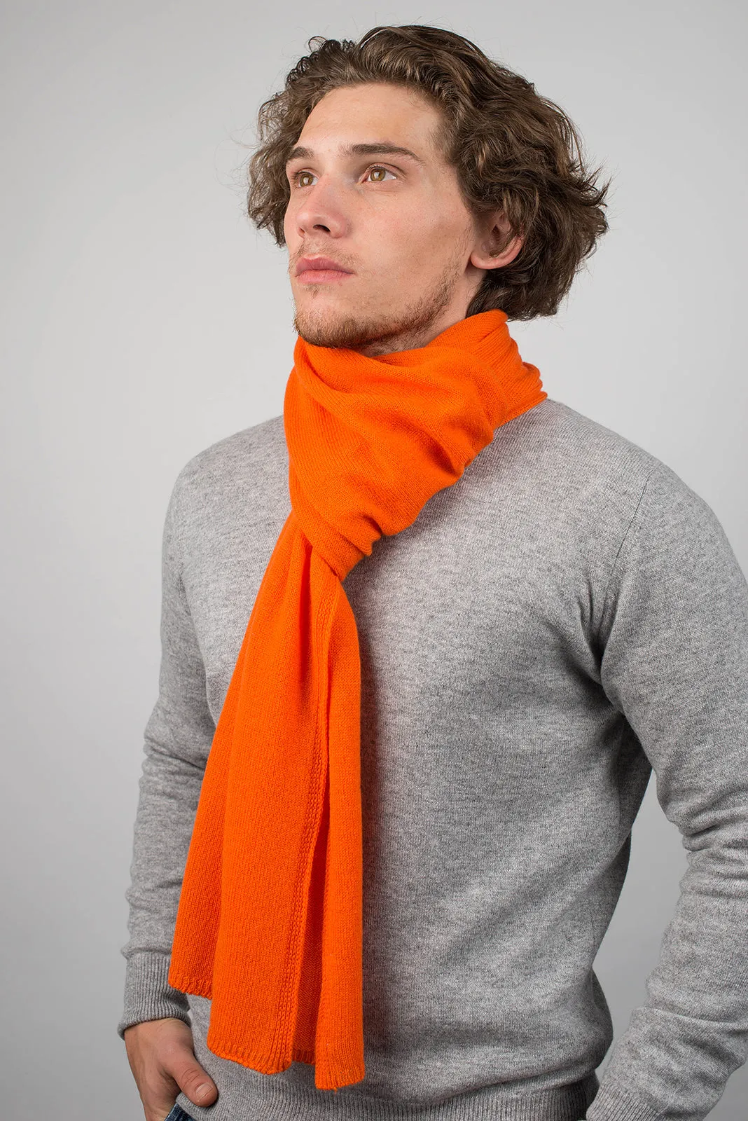 Sciarpa ampia 100% Cashmere
