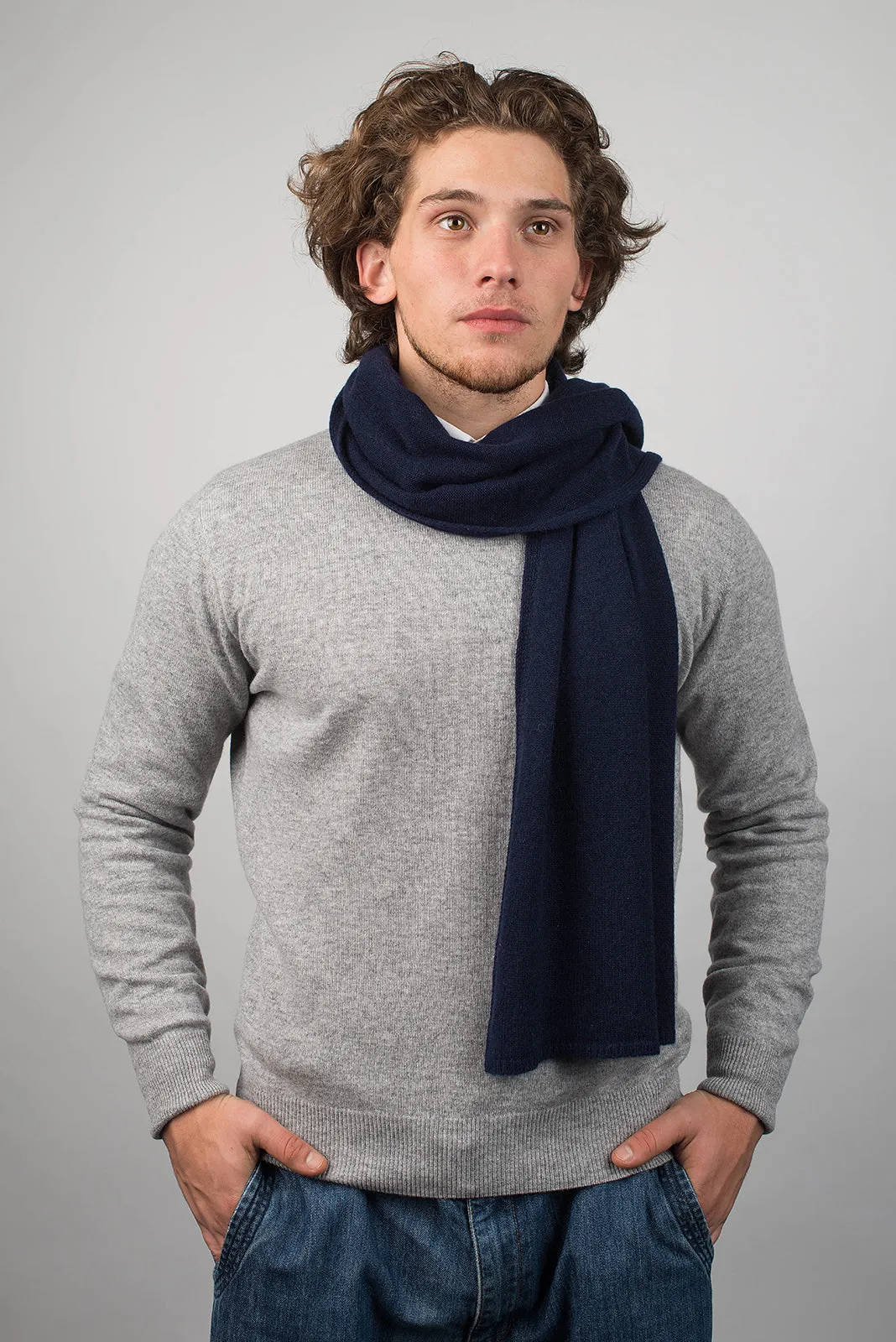 Sciarpa ampia 100% Cashmere