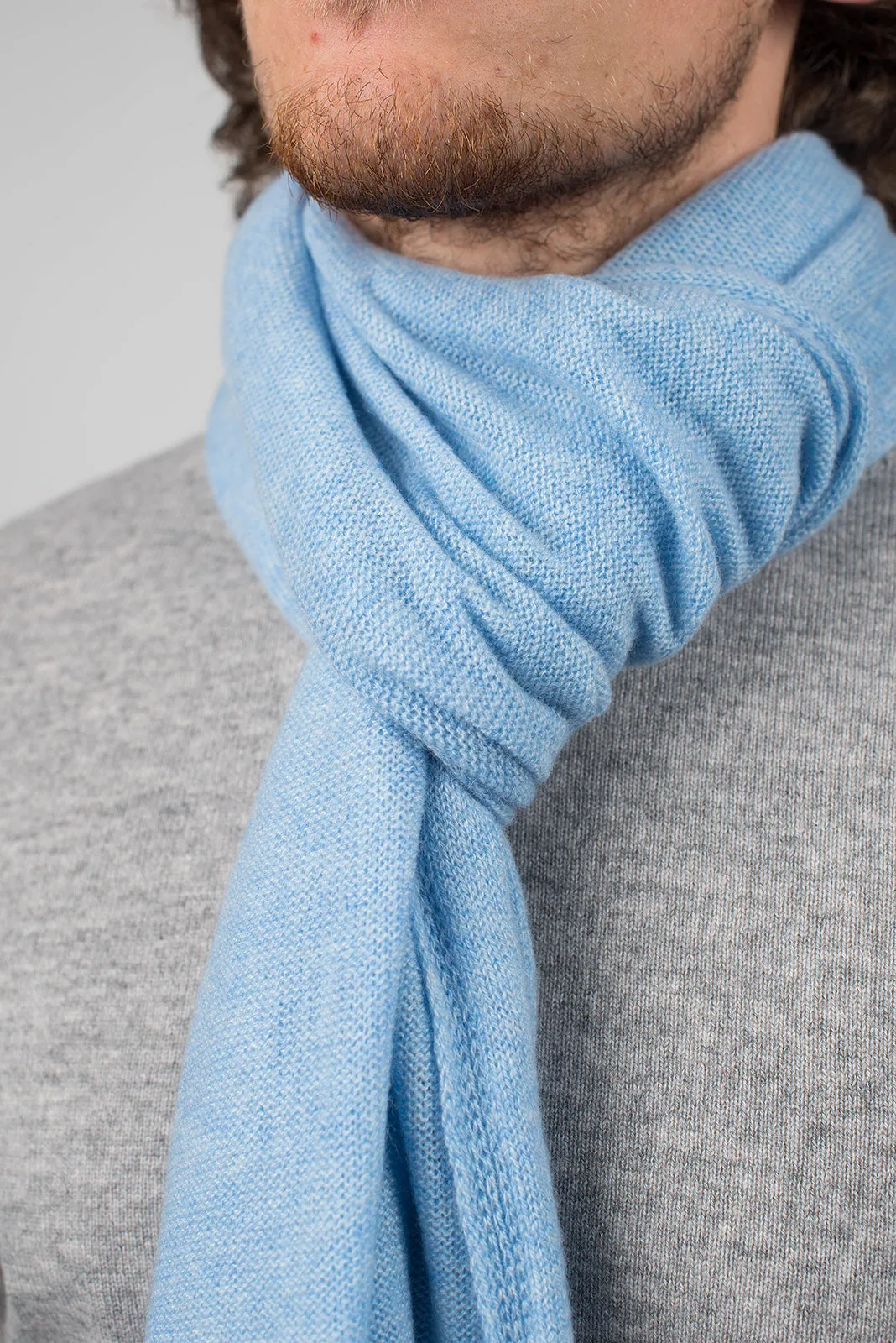 Sciarpa ampia 100% Cashmere