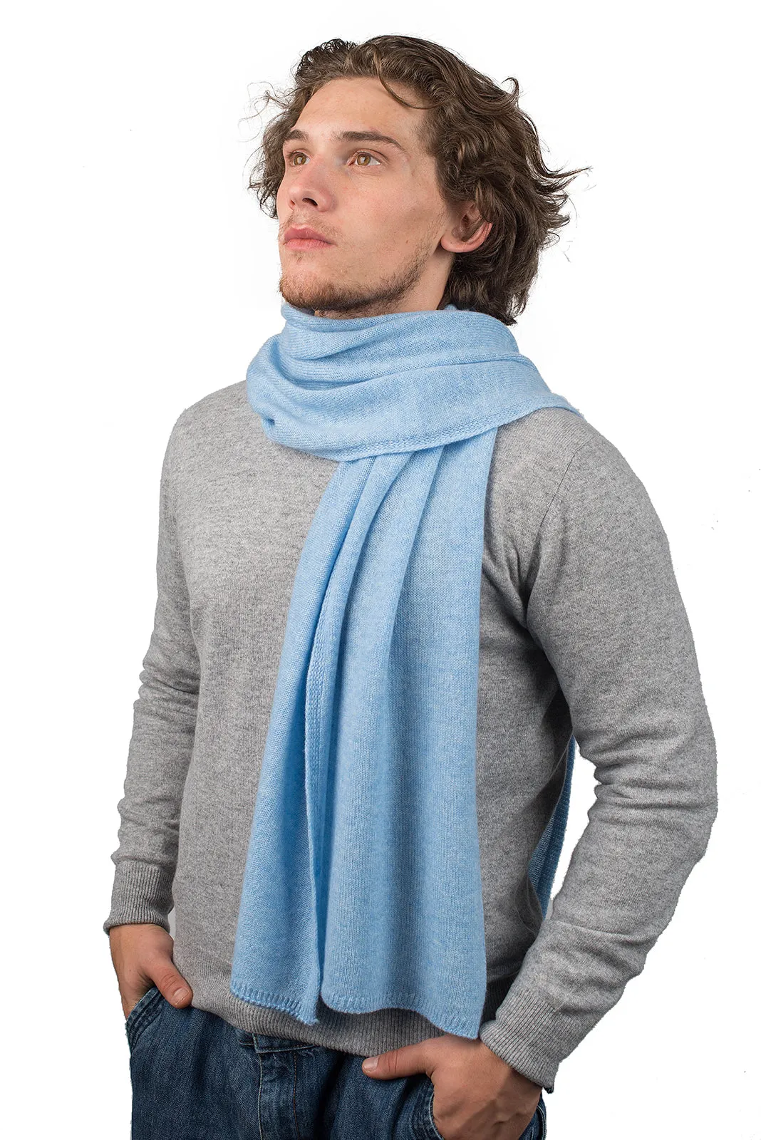 Sciarpa ampia 100% Cashmere