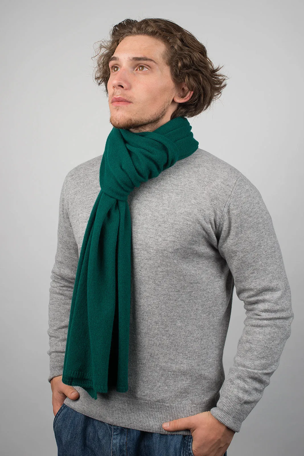 Sciarpa ampia 100% Cashmere