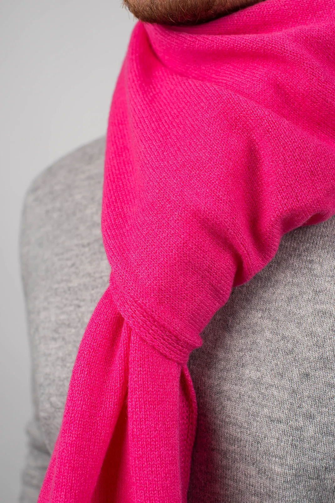 Sciarpa ampia 100% Cashmere