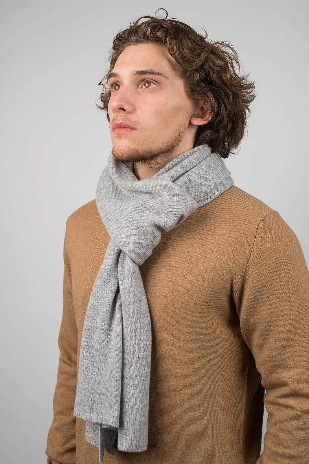 Sciarpa ampia 100% Cashmere