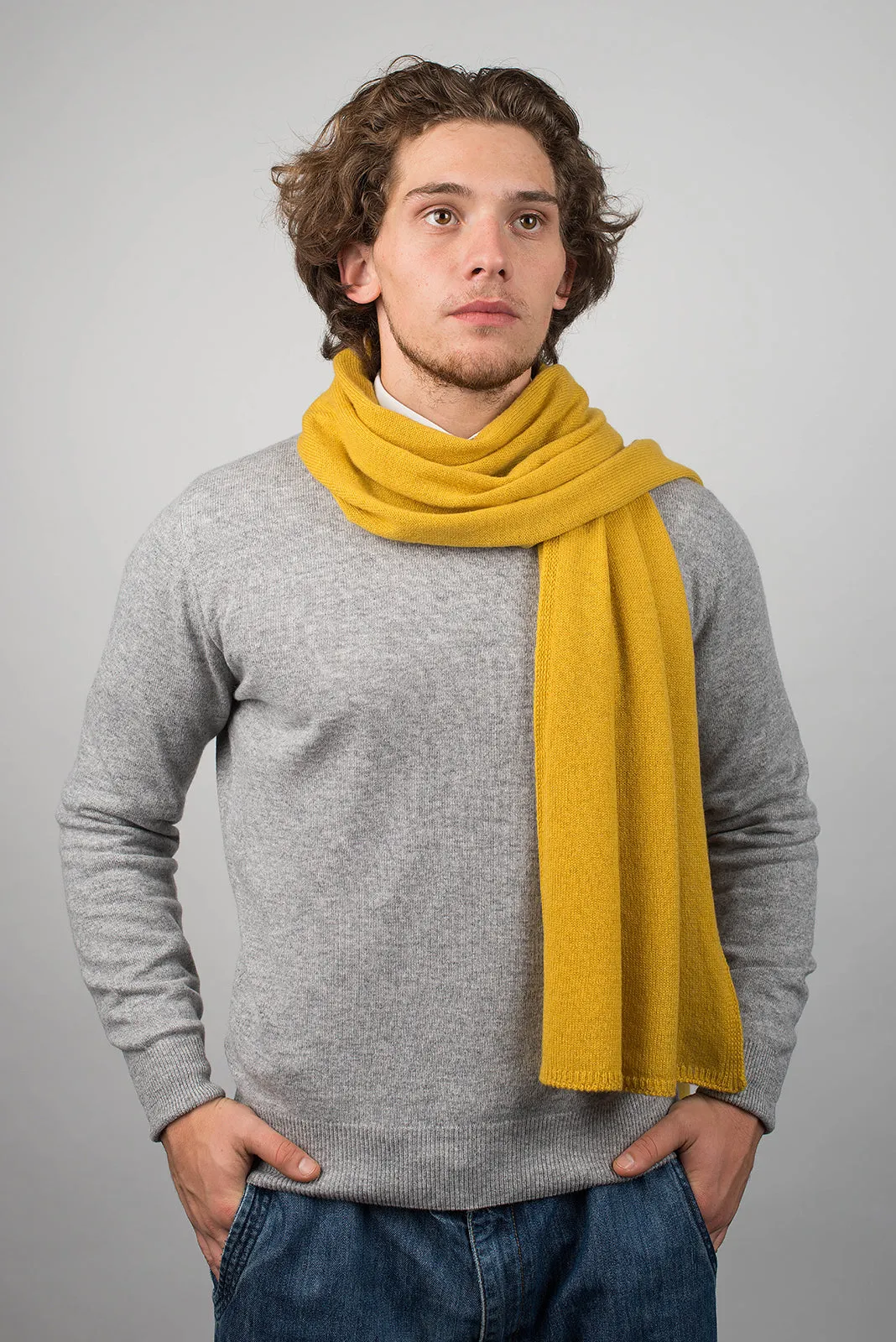 Sciarpa ampia 100% Cashmere