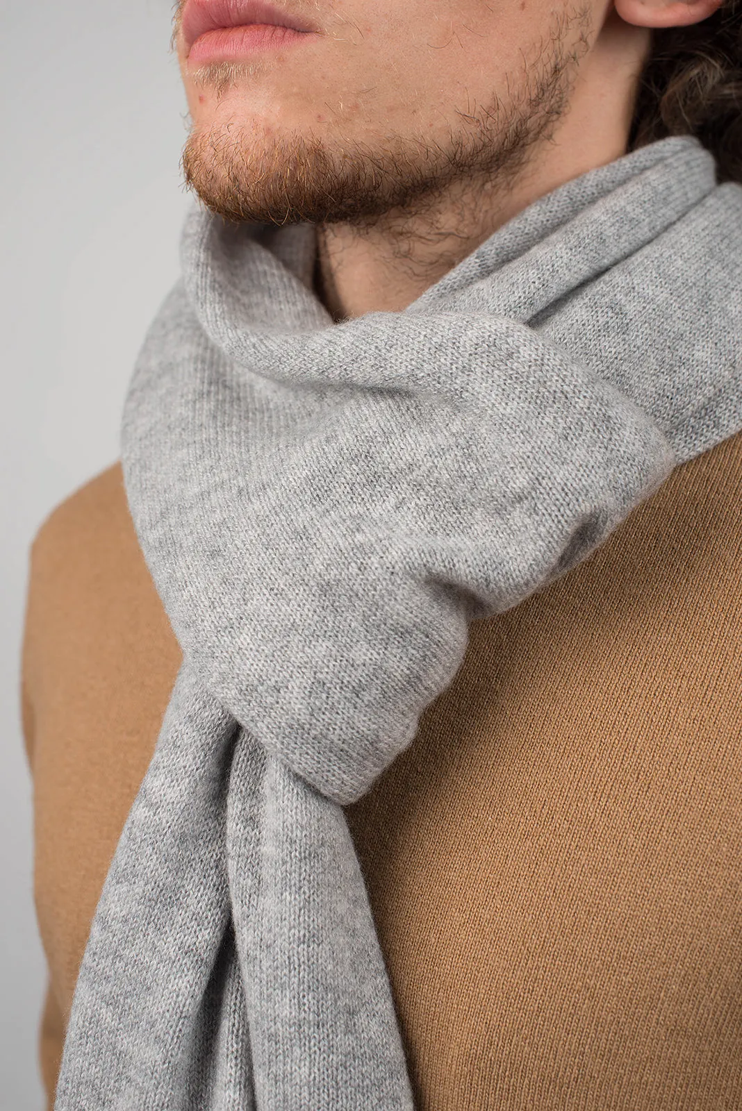 Sciarpa ampia 100% Cashmere