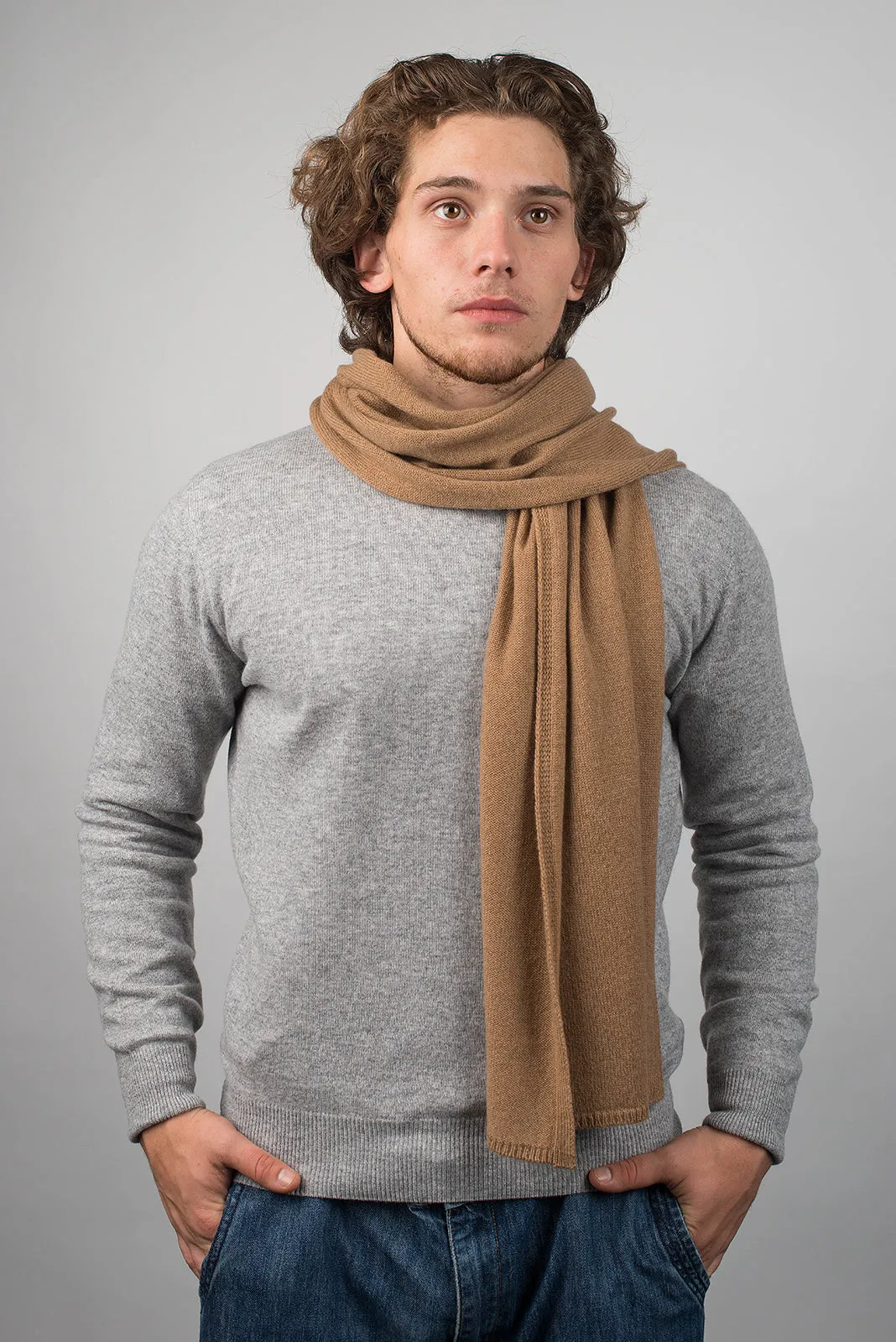 Sciarpa ampia 100% Cashmere