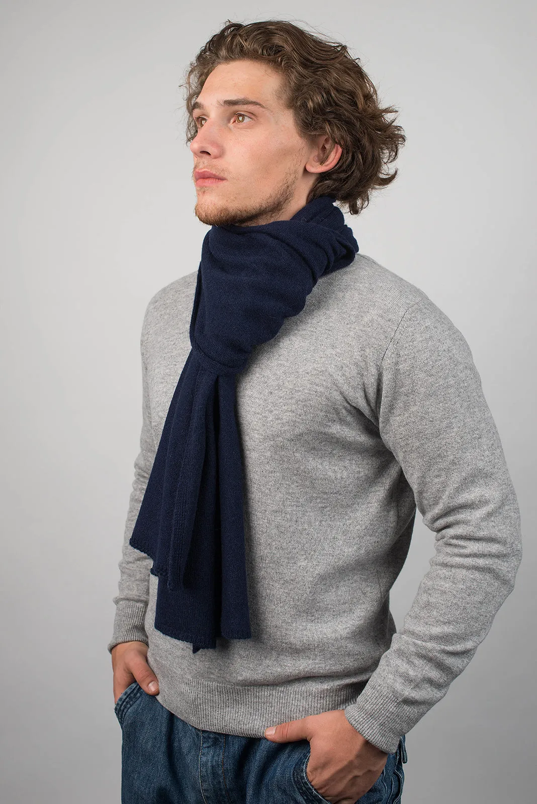 Sciarpa ampia 100% Cashmere