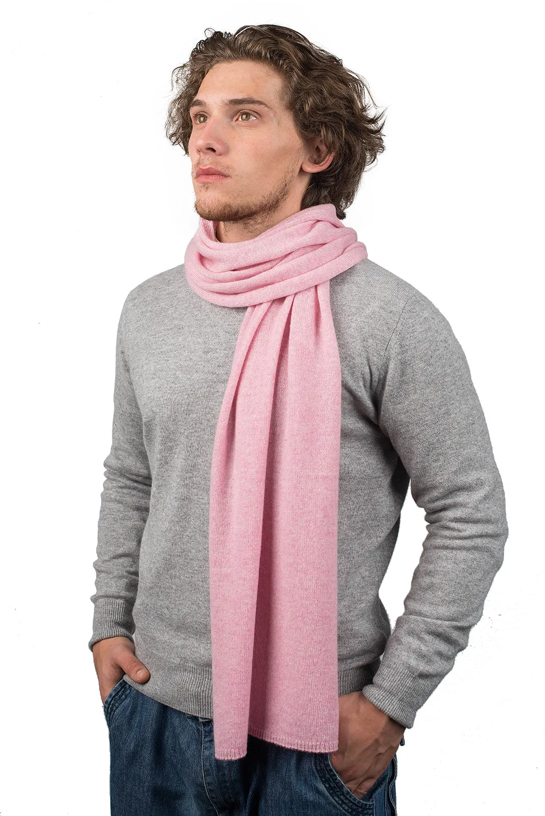 Sciarpa ampia 100% Cashmere