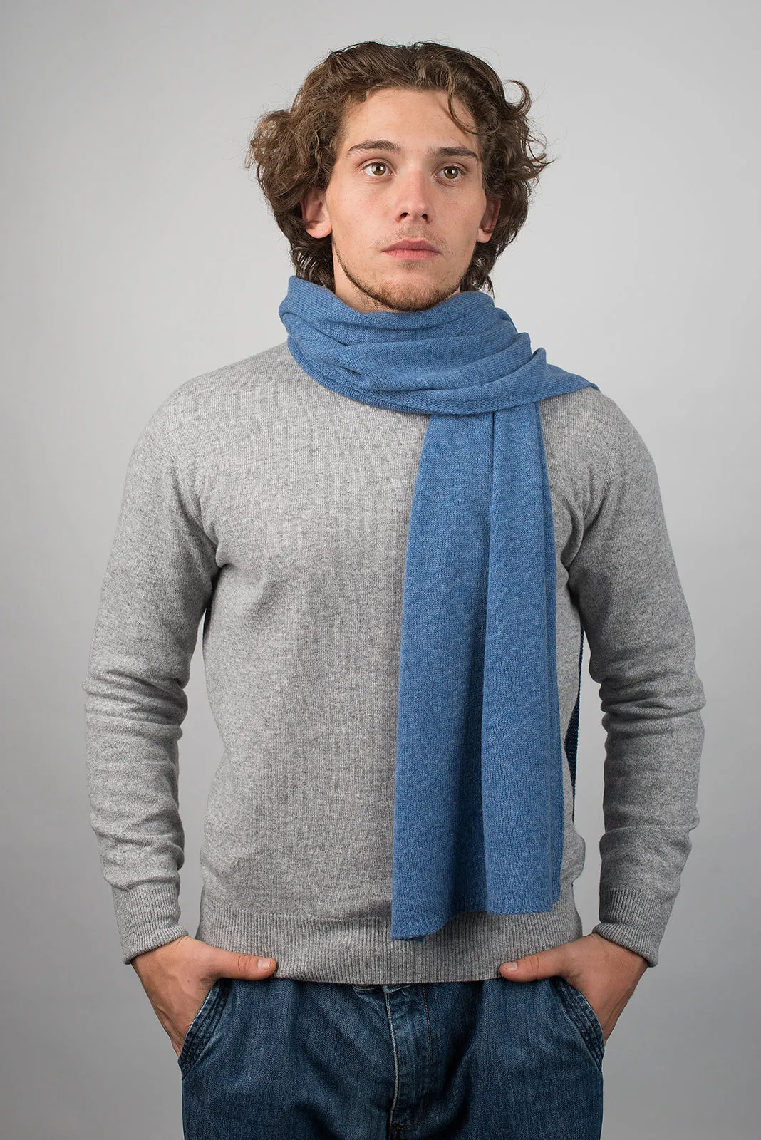 Sciarpa ampia 100% Cashmere