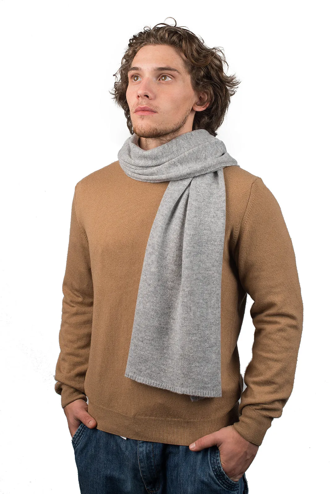 Sciarpa ampia 100% Cashmere