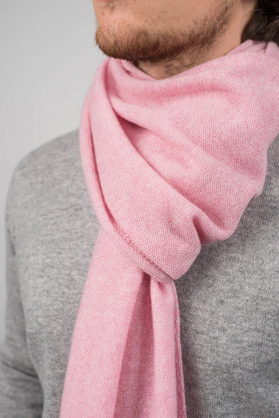 Sciarpa ampia 100% Cashmere