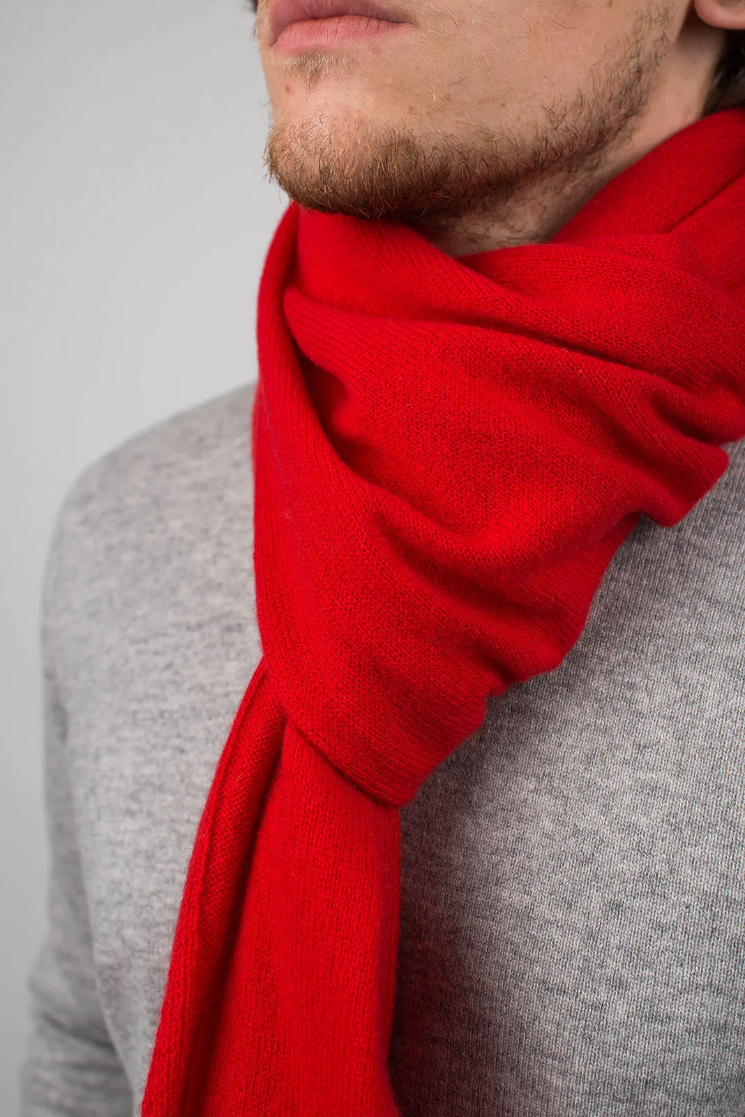 Sciarpa ampia 100% Cashmere