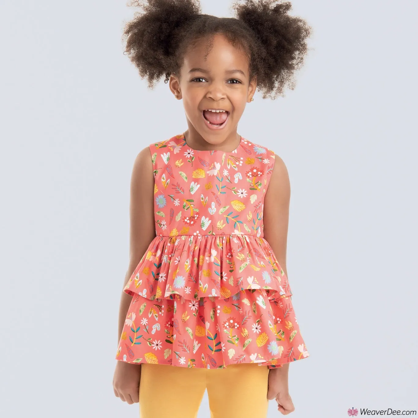 Simplicity Pattern S9154 Children's Dress, Top, Tunic & Leggings