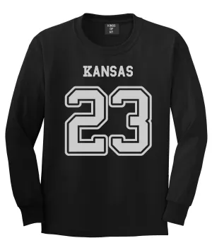 Sport Style Kansas 23 Team State Jersey Long Sleeve T-Shirt