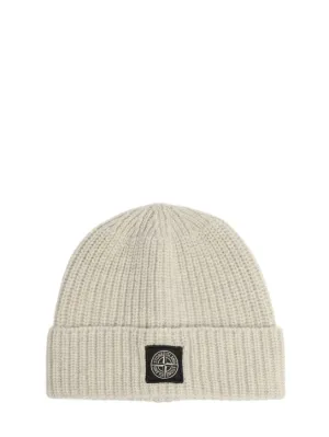 Stone Island   Virgin wool beanie 