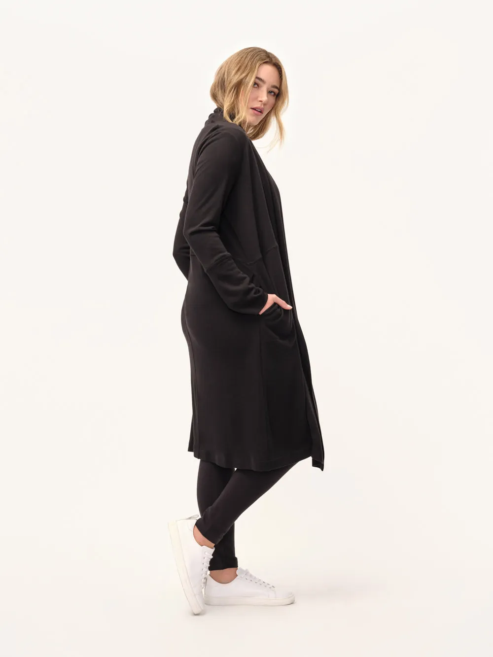 The Easy Layering Jersey Cardigan