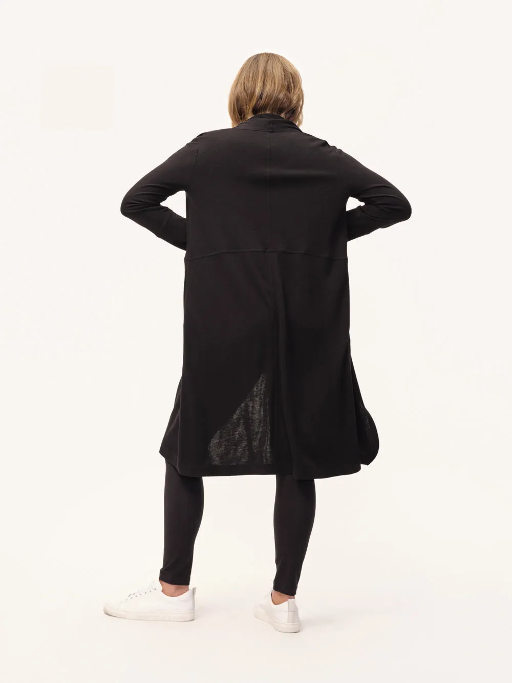 The Easy Layering Jersey Cardigan
